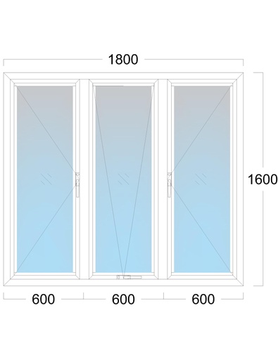 [EH-W.011] Window: OO/TH/OO: Width 1800 x Height 1600 mm